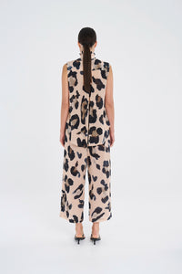 Mela Purdie Frill Neck Tank in Blurr F855 8876