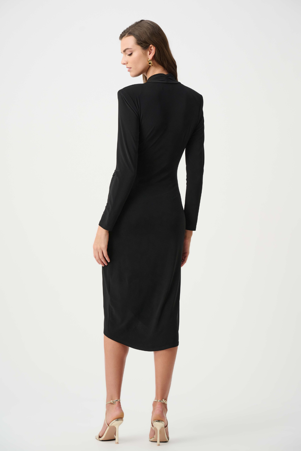 Joseph Ribkoff Silky Knit Sheath Wrap Dress Signature | Silky Knit Sheath Wrap Dress 263709