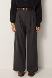 Maison Hotel Charles Pant in Onyx Black - Pre-Order January Delivery