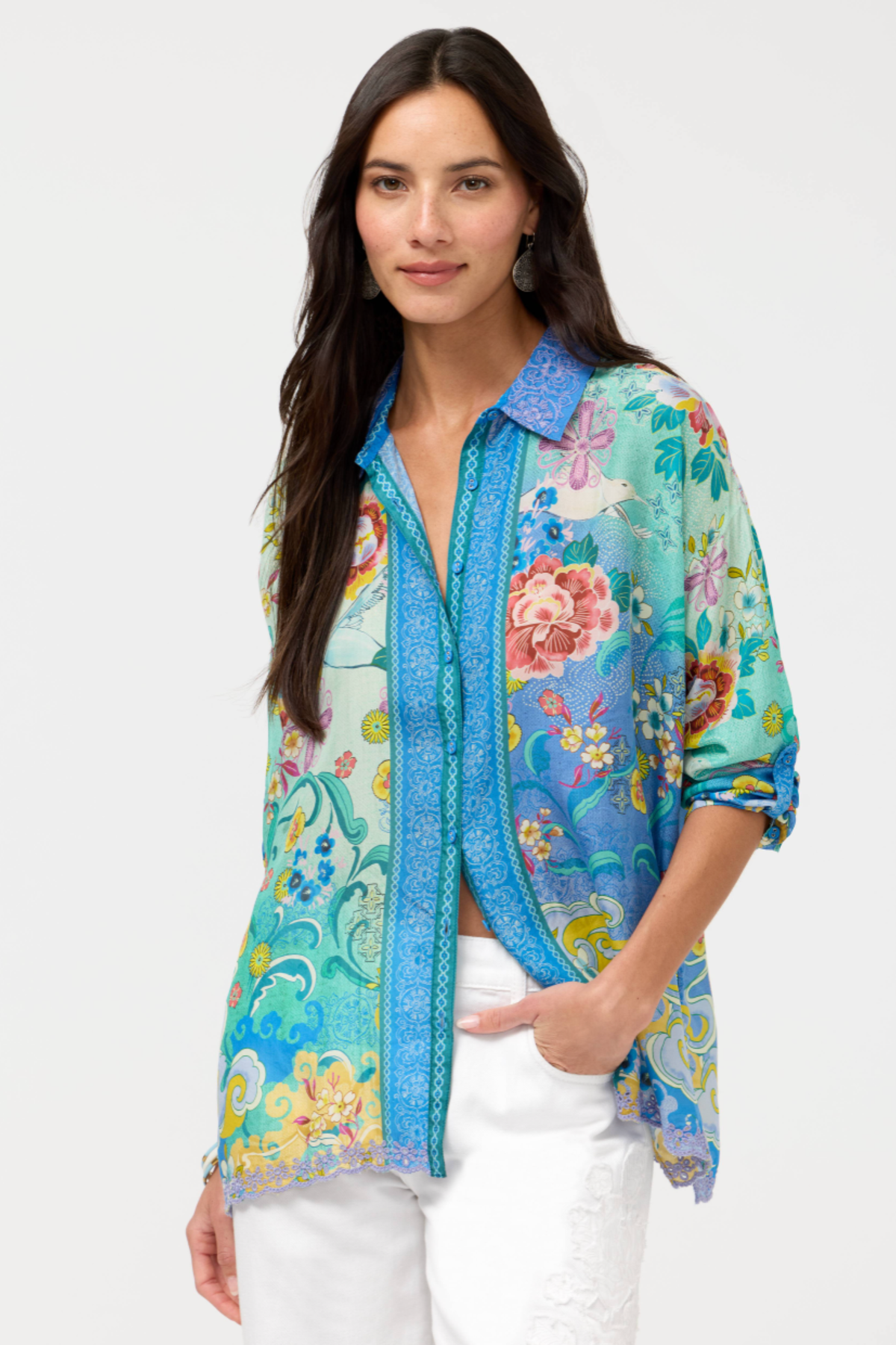 Johnny Was The Audrey Button Up Shirt - Altair C18626-4