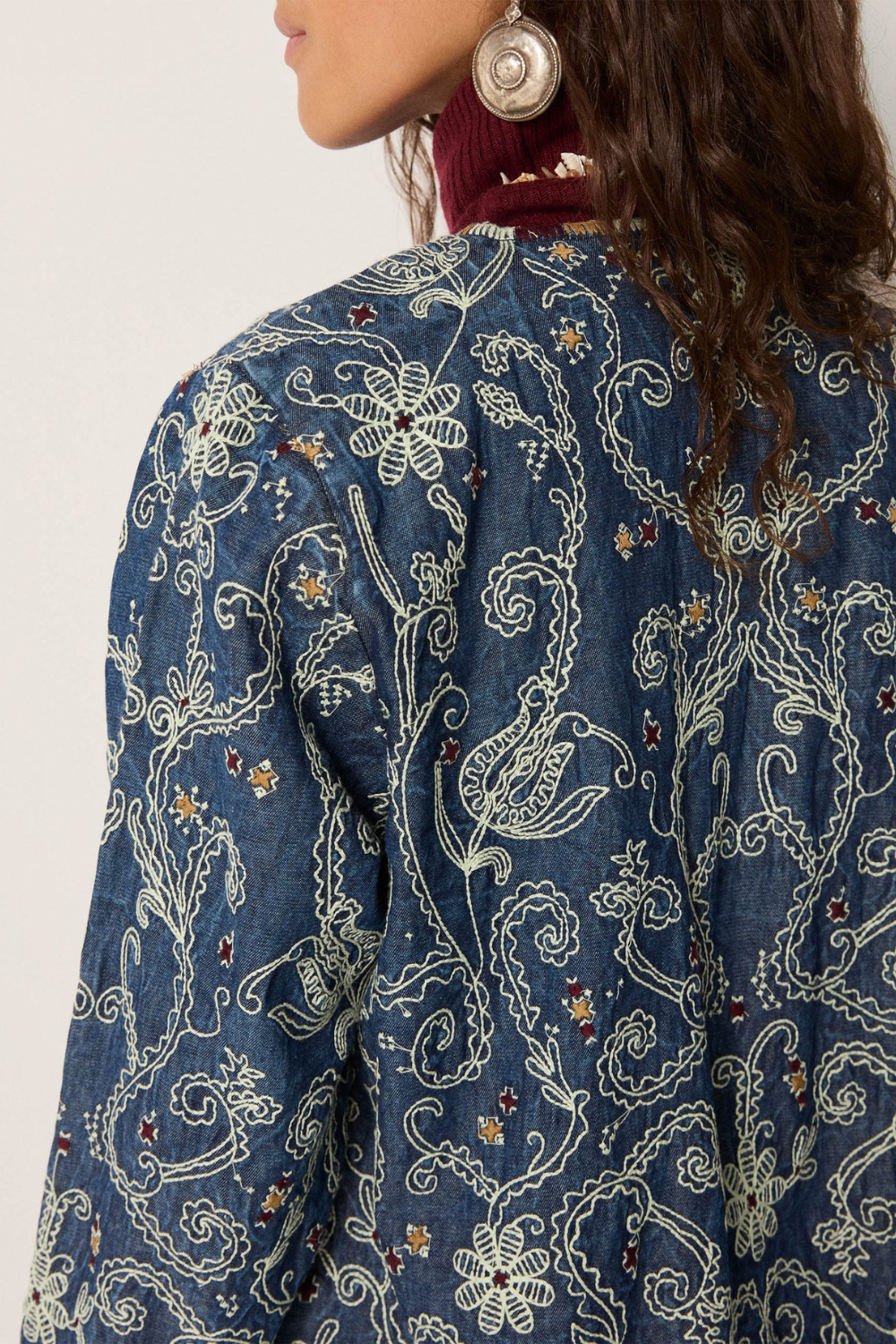 Maison Hotel Amara Jacket in Indigo Blue - Pre-Order January Delivery