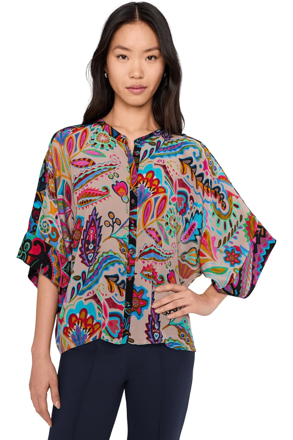 Johnny Was Flow Shrug - Silvana C19925-E