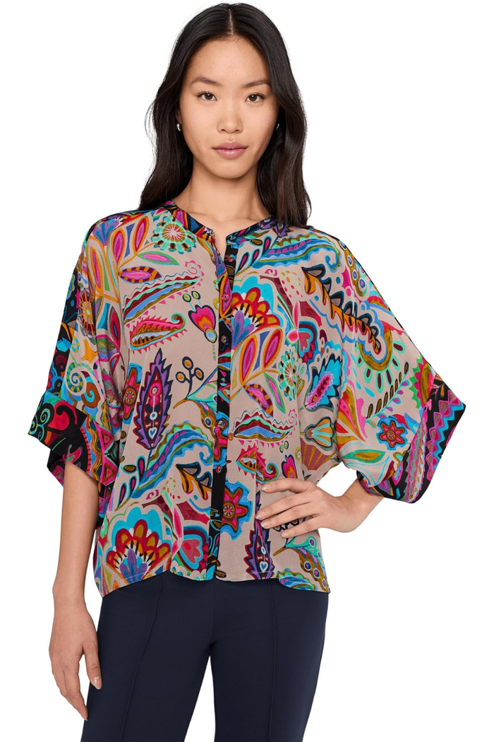 Johnny Was Flow Shrug - Silvana C19925-E