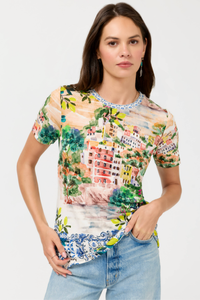 Johnny Was The Janie Favorite Short Sleeve Crew Neck Tee- Oly T13026-4