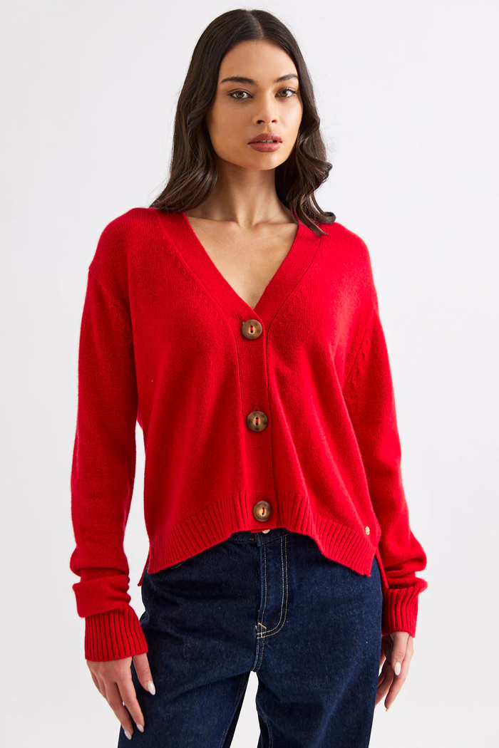 Mia Fratino Hunter Cardi in Poppy 26907-630