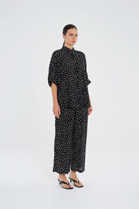 Mela Purdie Pace Pant in Black/Meringue F856 1740 - Pre-Order December Delivery