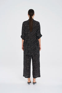 Mela Purdie Pace Pant in Black/Meringue F856 1740 - Pre-Order December Delivery