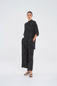 Mela Purdie Pace Pant in Black/Meringue F856 1740 - Pre-Order December Delivery