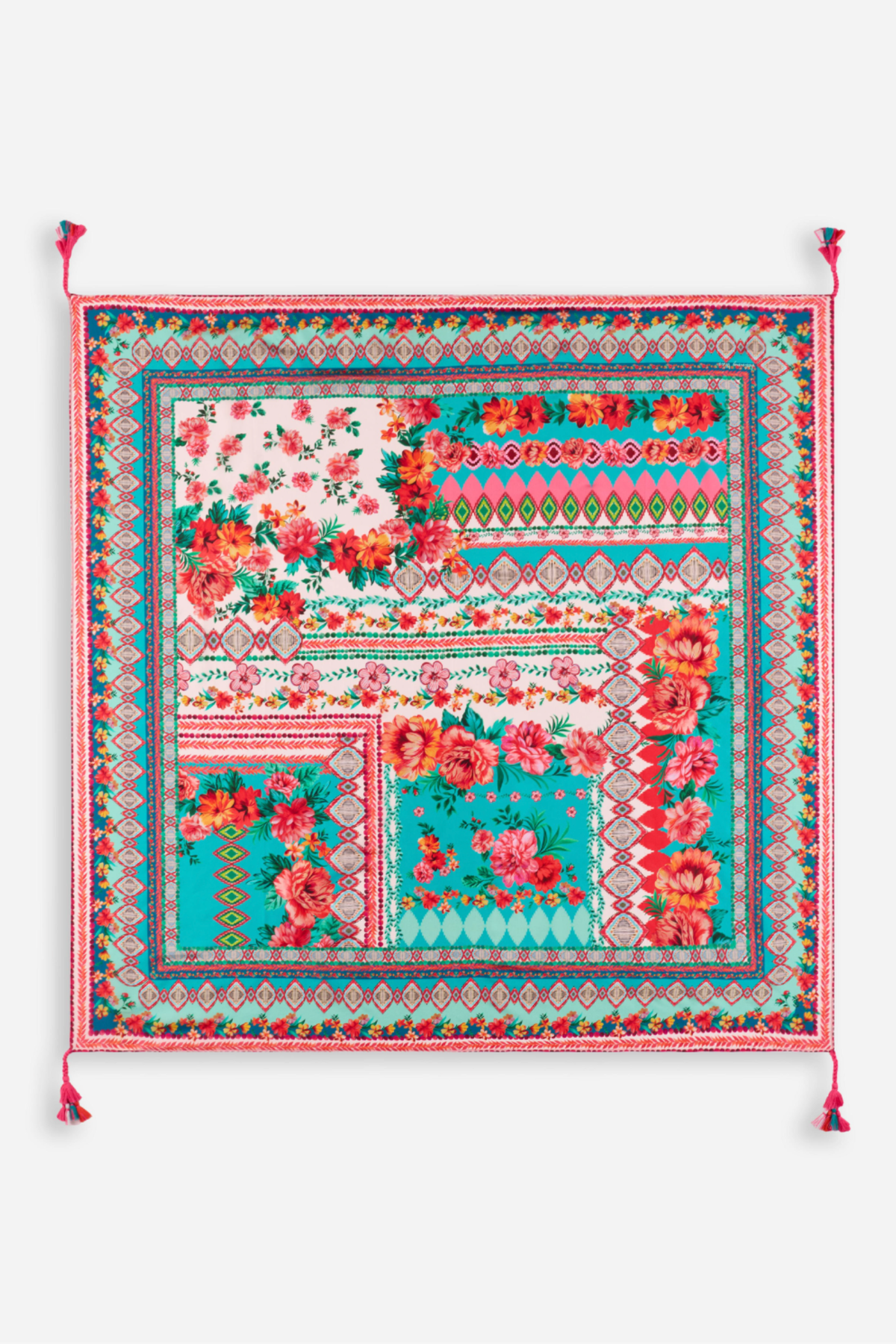 Johnny Was Silk Scarf - Renata C98526-4