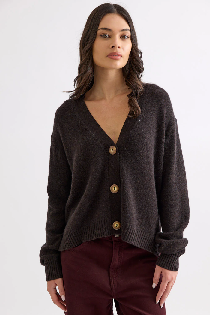 Mia Fratino Hunter Cardi in Earth 26907-317