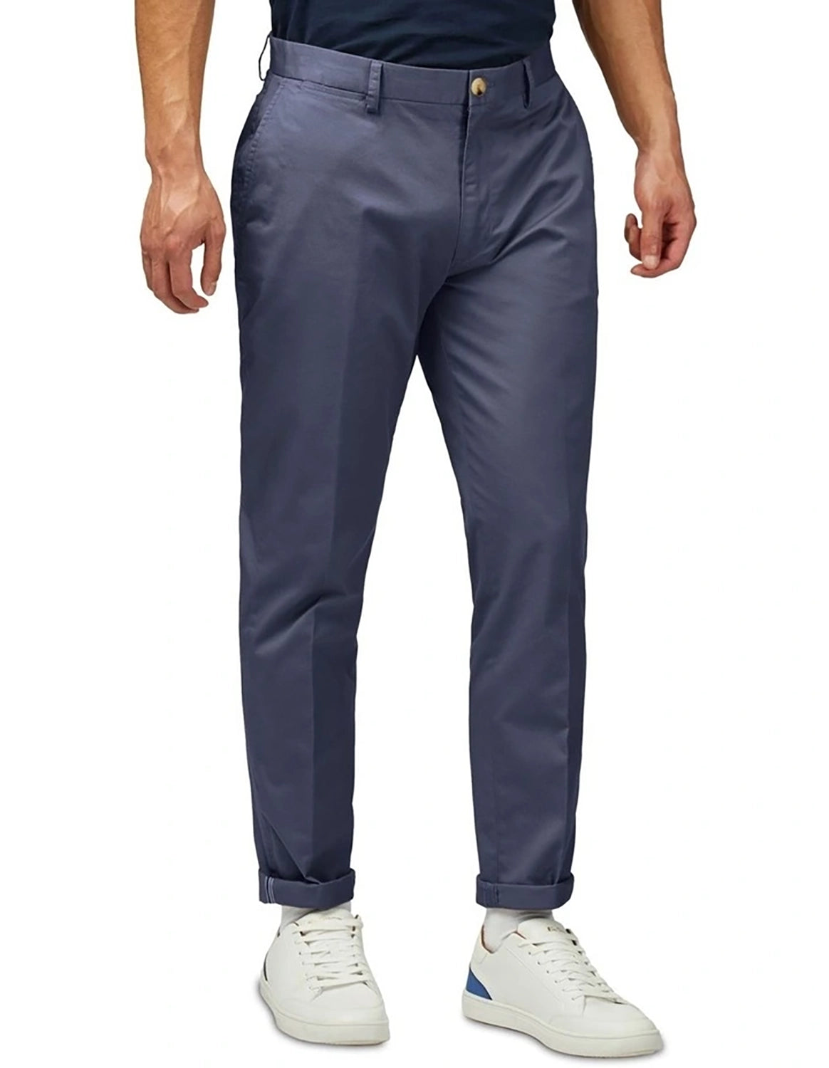 Ben Sherman Signature Slim Stretch Chino in Mood Indigo B1012756