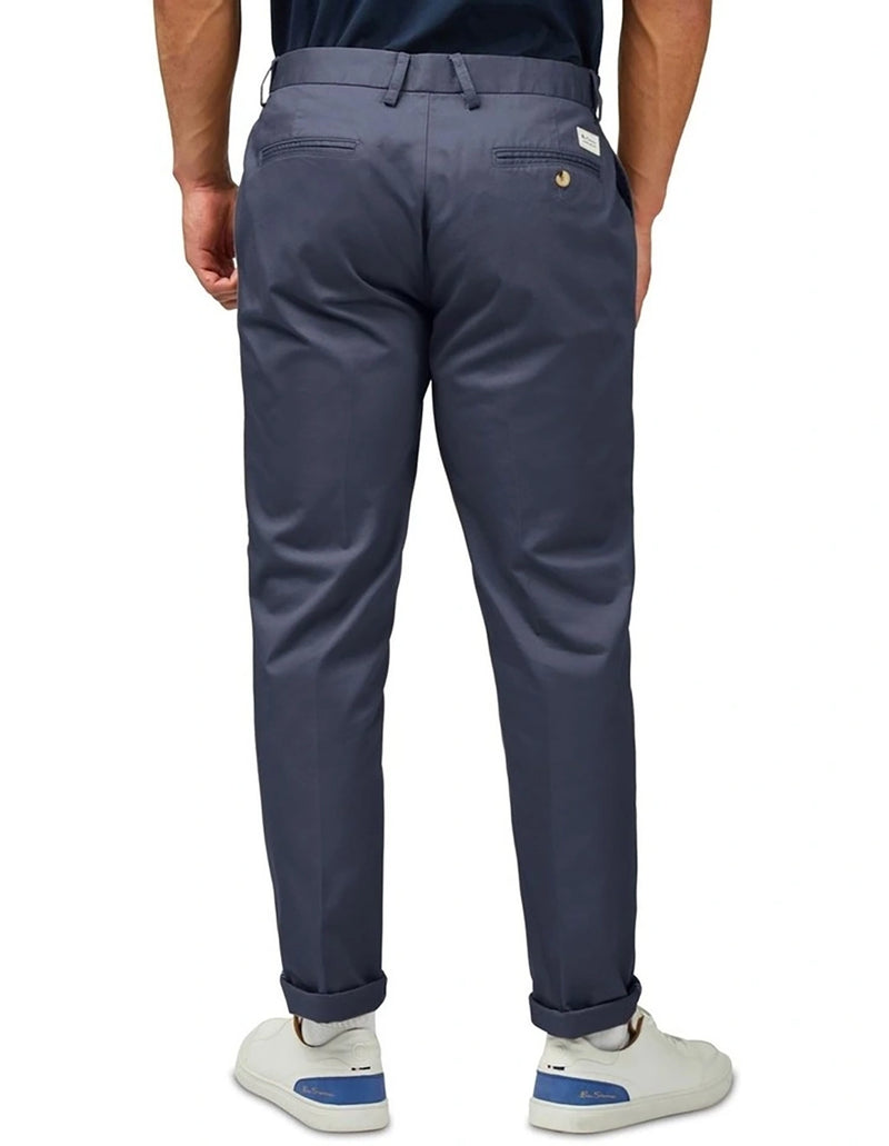 Ben Sherman Signature Slim Stretch Chino in Mood Indigo B1012756