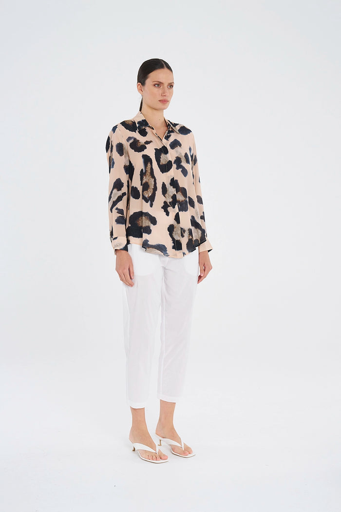 Mela Purdie Soft Shirt in Blurr F855 2822 - Pre-Order February Delivery