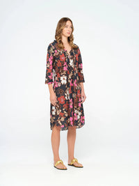 One Season Middy Poppy-Little Bay-Cotton-Navy Dress 07627-654
