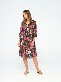 One Season Middy Poppy-Little Bay-Cotton-Navy Dress 07627-654