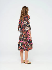 One Season Valentina-Little Bay-Cotton-Navy Dress 07627-605