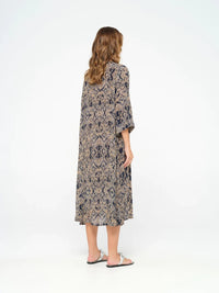One Season Dress Mia-Costa Brava Navy-Viscose-Navy 09633-658