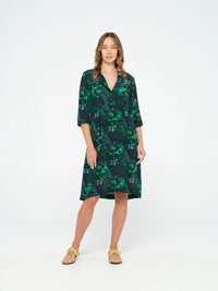 One Season Jazz Villandry Navy Viscose 09638-6012