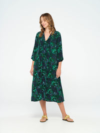 One Season Mia Villandry Navy Viscose 09638-658