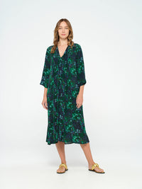 One Season Mia Villandry Navy Viscose 09638-658