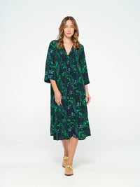 One Season Mia Villandry Navy Viscose 09638-658