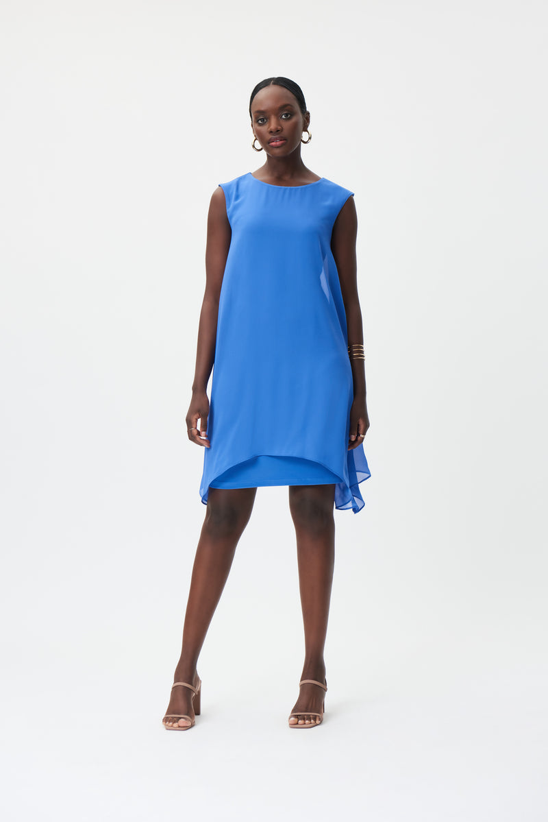 Joseph Ribkoff Sleeveless Layered Dress Jr232237