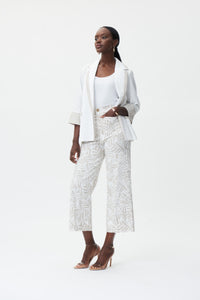 Joseph Ribkoff Tropical Print Wide-Leg Pants Jr232256