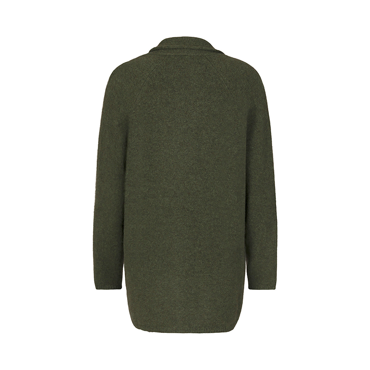 Mansted Zonia Yak Coatigan in Cold Green