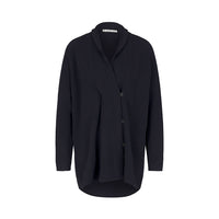 Mansted Zonia Yak Coatigan in Navy