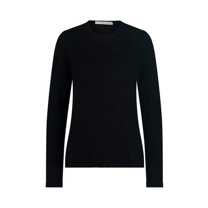 Mansted Nia M/C Crew in Black