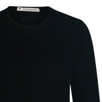 Mansted Nia M/C Crew in Black