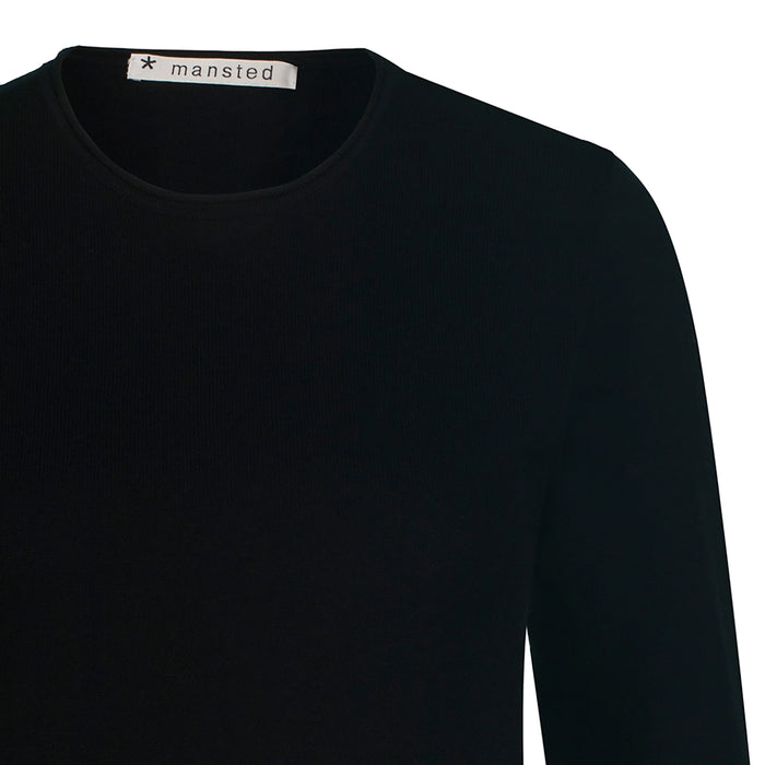 Mansted Nia M/C Crew in Black