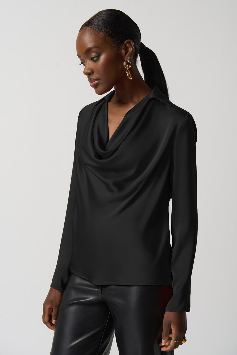 Joseph Ribkoff Satin Blouse Jr233136