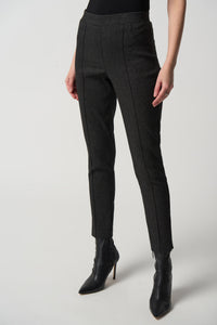 Joseph Ribkoff Abstract Jacquard Slim-Fit Pants Jr233282
