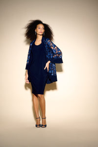 Joseph Ribkoff Floral Lace Two-Piece Dress Jr233745