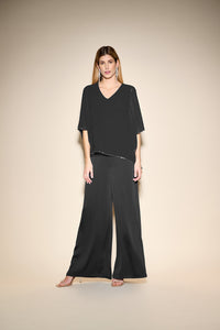 Joseph Ribkoff Chiffon V-Neck Top Jr233781