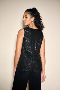 Joseph Ribkoff Sleeveless Sequin Top Jr233790