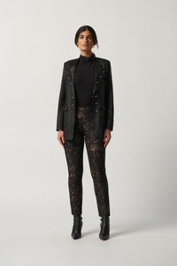Joseph Ribkoff Animal Print Slim-Fit Jeans Jr233915