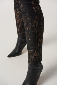 Joseph Ribkoff Animal Print Slim-Fit Jeans Jr233915