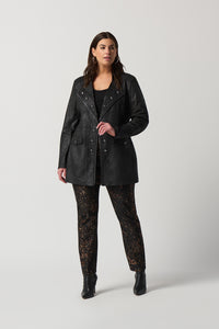Joseph Ribkoff Animal Print Slim-Fit Jeans Jr233915