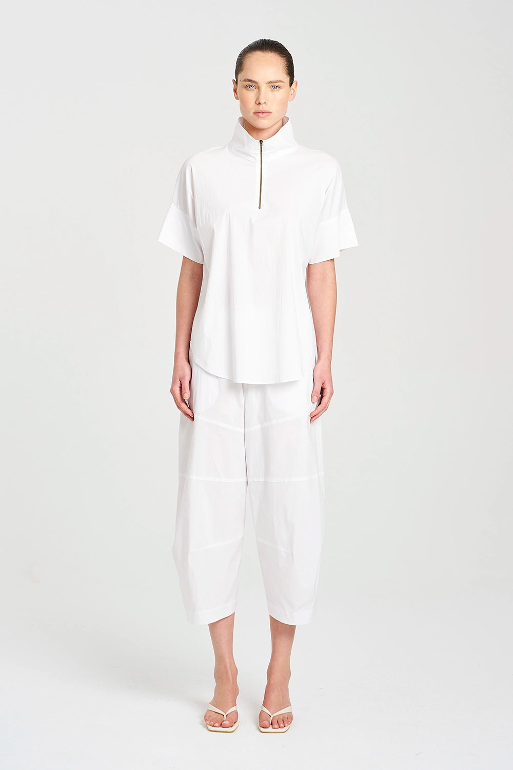 Mela Purdie Half Zip Shirt F65 8572 - Pre-Order September Delivery