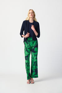 Joseph Ribkoff Sliky Knit Shawl Collar Cover Up Jr241104