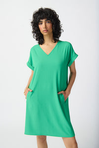 Joseph Ribkoff Stretch Woven Straight Dress Jr241129