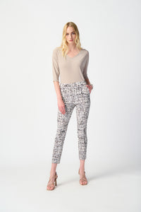 Joseph Ribkoff Abstract Print Millennium Pull-On Pants Jr241189