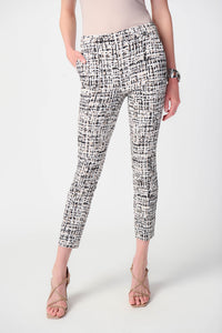Joseph Ribkoff Abstract Print Millennium Pull-On Pants Jr241189