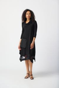 Joseph Ribkoff Silky Knit Handkerchief Dress Jr241206