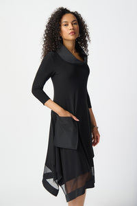 Joseph Ribkoff Silky Knit Handkerchief Dress Jr241206