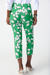 Joseph Ribkoff Leaf Print Millennium Pull-On Pants Jr241267