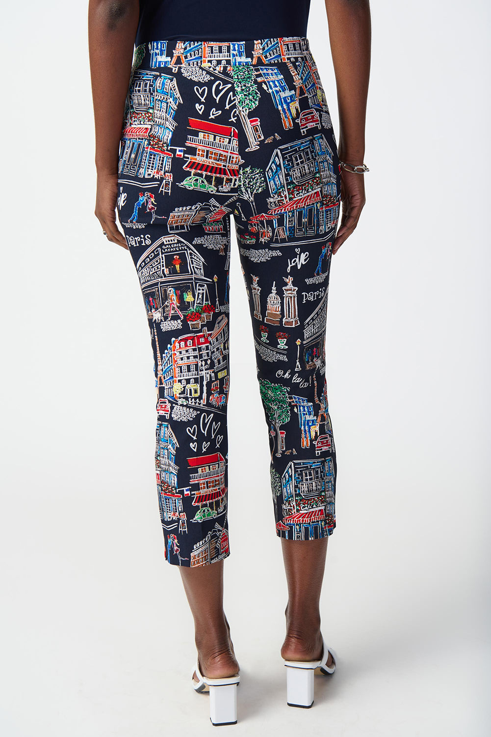 Joseph Ribkoff Scenery Print Millennium Pull-On Pants Jr241268