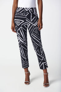 Joseph Ribkoff Geometric Print Silky Pull-On Pants Jr241271